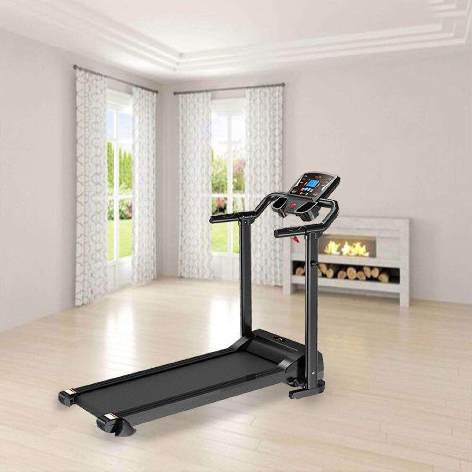 Treadmill Running Machine Electric Motorized Jogging Home Fitness Folding Gym UK