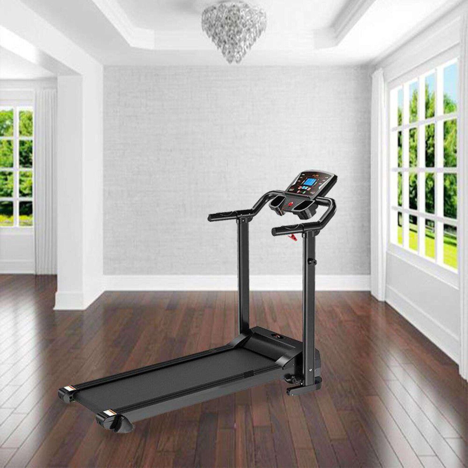 Treadmill Running Machine Electric Motorized Jogging Home Fitness Folding Gym UK