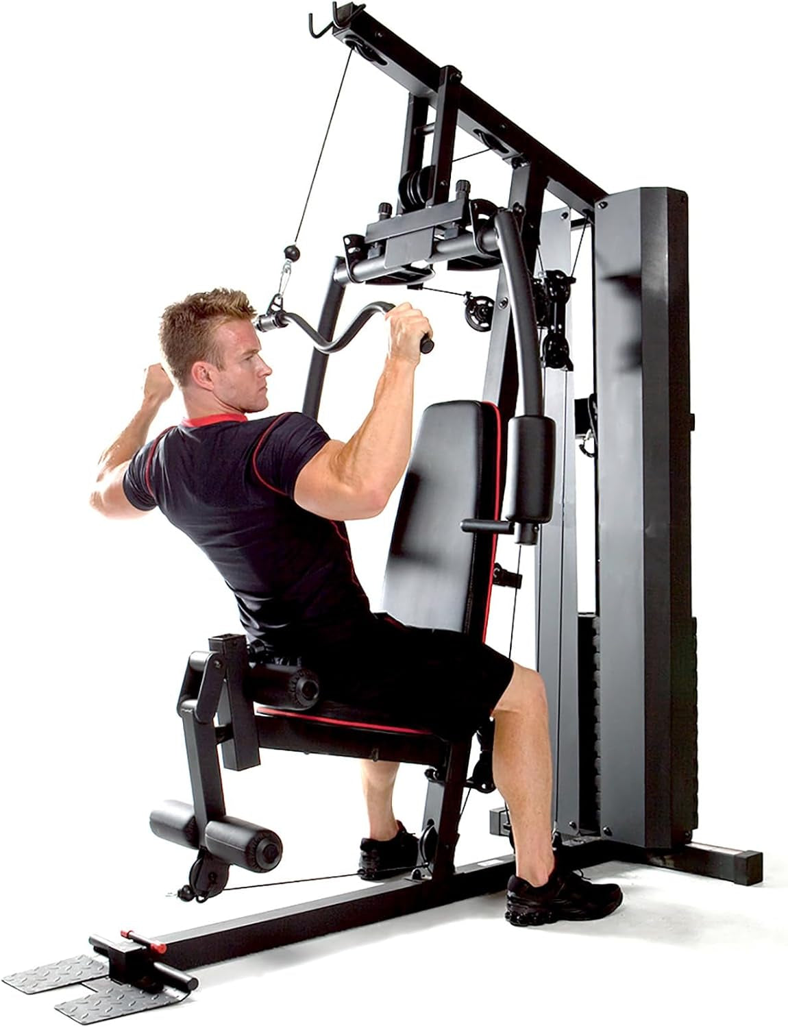 MKM-81010 Home Gym with 90KG Weights & Triple Arms